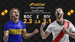 Boca Juniors vs. River Plate: horario, dónde ver, pronósticos y clasificación