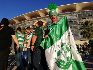 El color del Santos Laguna contra Monterrey desde Torreón