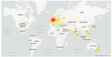 Gmail caído y fallos en Google Drive y Meet