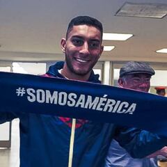 Cáceres y Viñas arribaron a la CDMX para reportar con América