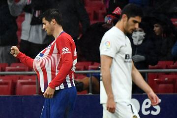Alvaro Morata celebrando su gol 