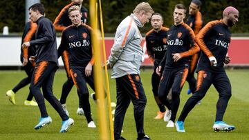 Koeman critica la actitud de sus jugadores en los entrenamientos