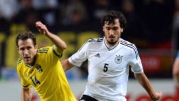 Hummels, durante el partido frente a Suecia.