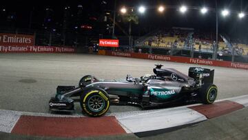 Nico Rosberg fue el m&aacute;s r&aacute;pido de los segundos libres.