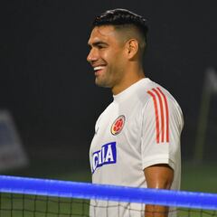 Falcao: "Es un orgullo estar acá, el final de la carrera está cerca"