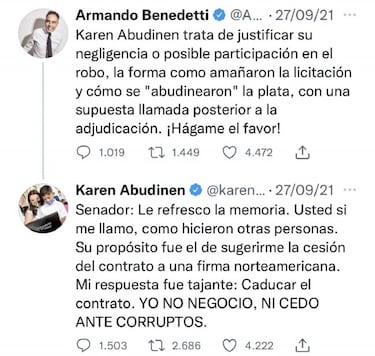 Exministra Karen Abudinen dice que no pedirá asilo político