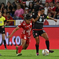 América 0 (0) - 0 (2) Santa Fe: Resultado, resumen y estadísticas