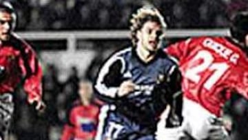 CEDIDO. Rivera, en la imagen ante el Nàstic, ha sido cedido al OM.