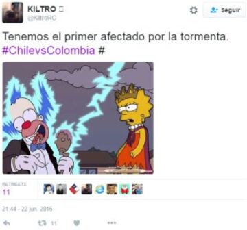 Los memes que dejó la tormenta en Chicago de la Copa América