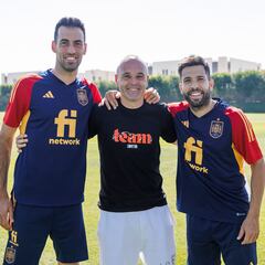 Iniesta, Xavi, Gavi, Pedri y Busquets: magia en Doha