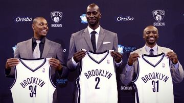 El precedente de los Nets con un 'big-three' fue un fracaso histórico