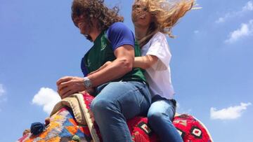 Carles Puyol y Vanessa Lorenzo (Instagram)