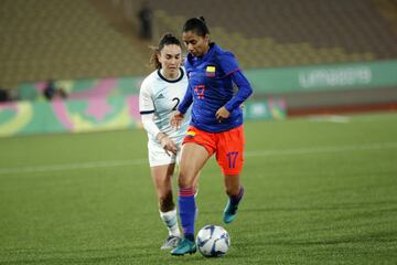 Final del fútbol femenino en los Juegos Panamericanos de Lima.