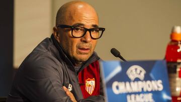 Jorge Sampaoli, técnico del Sevilla