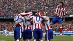 El Atlético no ha perdido un sólo derbi esta temporada...