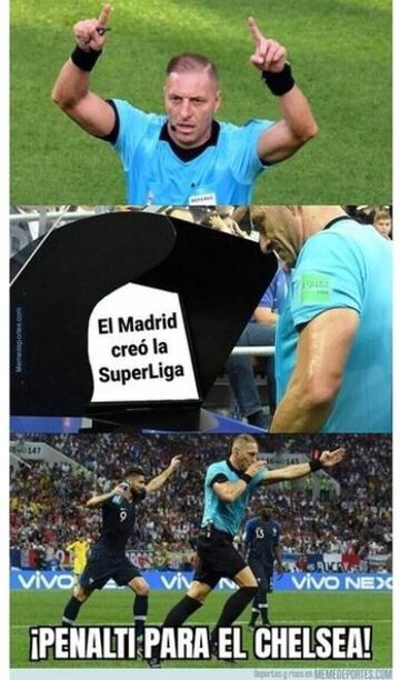 Los memes más divertidos de Real Madrid-Chelsea