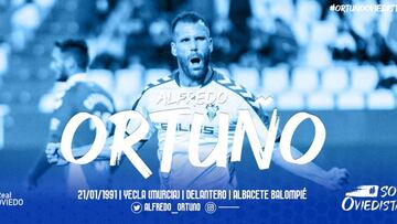 Ortu?o llega cedido al Oviedo