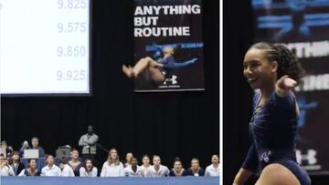 Otro ejercicio viral de las gimnastas de UCLA: ¡qué ritmo!