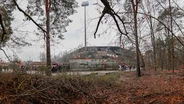 09/12/23 REPORTAJE AFICION SEGUIDORES UNION BERLIN 
ESTADIO AN DER ALTEN FORSTEREI 