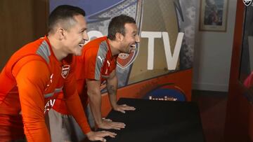 Así reaccionó Alexis Sánchez tras graciosa broma de Halloween