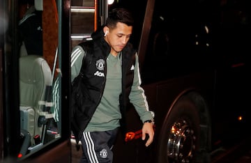 Soccer Football - FA Cup Fourth Round - Yeovil Town vs Manchester United - Huish Park, Yeovil, Britain - January 26, 2018   Manchester United's Alexis Sanchez arrives before the match    Action Images via Reuters/Paul Childs