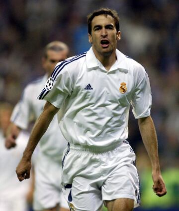 142 partidos con el Real Madrid.