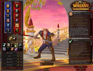 Creacin de personaje en World of Warcraft: Cataclysm