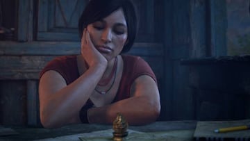 Chloe Frazer en Uncharted: El legado perdido.