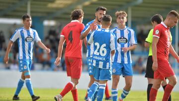 Quiles marc&oacute; dos goles en la goleada del Depor al Viveiro.