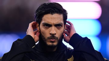 Raul Jimenez of Mexico during the Final match between Mexican National Team (Mexico) and Panama as part Final Four of the Concacaf Nations League 2024-2025 at SoFi Stadium on March 23, 2025 in Inglewood, Los Angeles, California, United States.