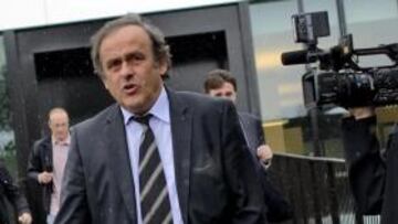 <b>FIRME. </b>Platini no cederá en el Juego Limpio Financiero.