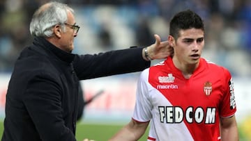 Claudio Ranieri recuerda y elogia a James: "No deja nada al azar"