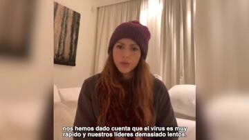El mensaje desesperado de Shakira: "Muchos países no estaís siguiendo las recomendaciones..."
