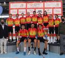Calvo y Amondarain, y Mora y Bonillo, campeones nacionales de Madison en Mallorca