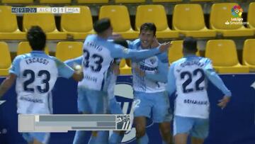 Resumen y gol del Alcorcón vs. Málaga de la Liga SmartBank