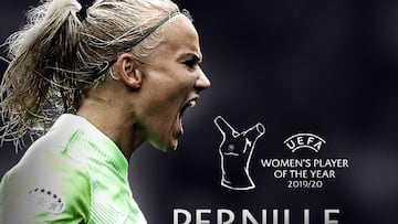 Pernille Harder, Jugadora del Año por la UEFA.