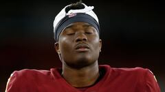 Tras el primer encuentro de pretemporada el head coach Jay Gruden asegur&oacute; que Dwayne Haskins no es el favorito para la titularidad en la campa&ntilde;a regular.
 