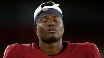 Tras el primer encuentro de pretemporada el head coach Jay Gruden aseguró que Dwayne Haskins no es el favorito para la titularidad en la campaña regular.