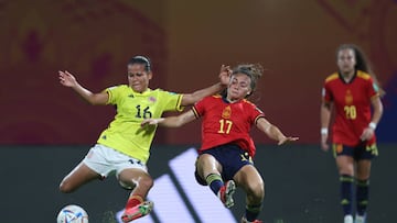 España - Colombia en el Mundial Femenino Sub 17