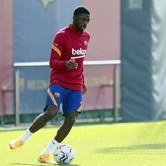 Dembélé se suma al regreso