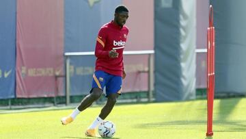 Dembélé se suma al regreso