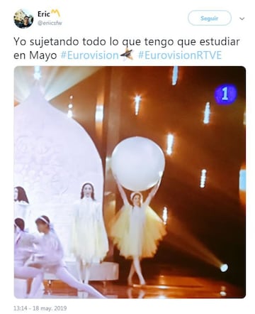 Los mejores memes de la gala de Eurovisión