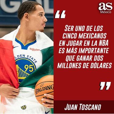 Juan Toscano: Jugar en la NBA es más importante que el dinero