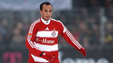 Landon Donovan en partido de Bundesliga.