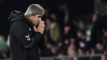 Manuel Pellegrini, ante el Athletic.