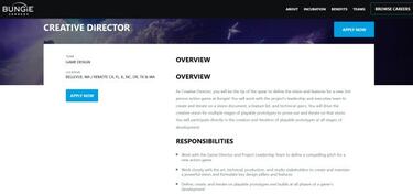 Los creadores de Destiny buscan director para una nueva IP