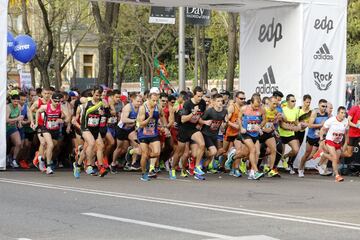 La maratón de Madrid en imágenes