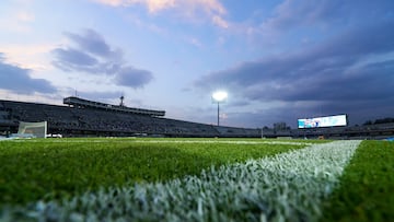 General View Stadium during the semi-finals first leg match between Cruz Azul and Tigres UANL, as part of the Liga BBVA MX, Torneo Apertura 2025 at Olimpico Universitario Stadium, on December 03, 2025 in Mexico City, Mexico.