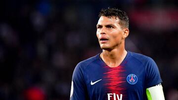Thiago Silva podría renovar una temporada con el PSG