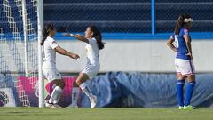 
 Las felinas no dejaron ir los 3 puntos de la jornada 8 y le ganaron 2-0 a la m&aacute;quina en Jasso, las anotaciones estuvieron a cargo de Patricia Jard&oacute;n y Bibiana Quintos.
 